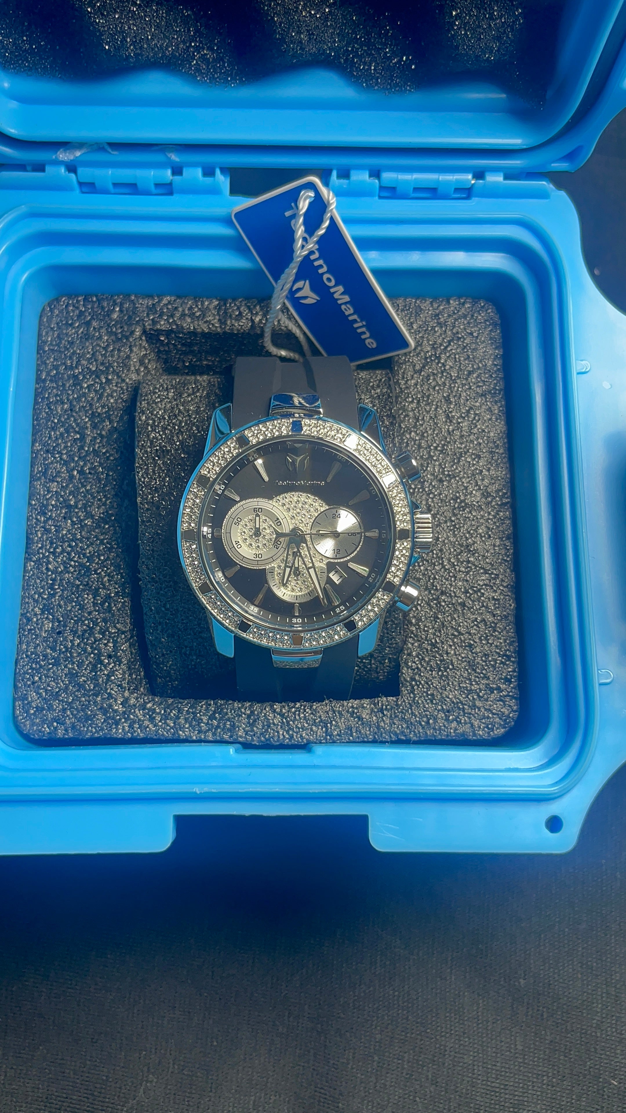 💎 TECHNOMARINE UF6 ICED OUT 💎