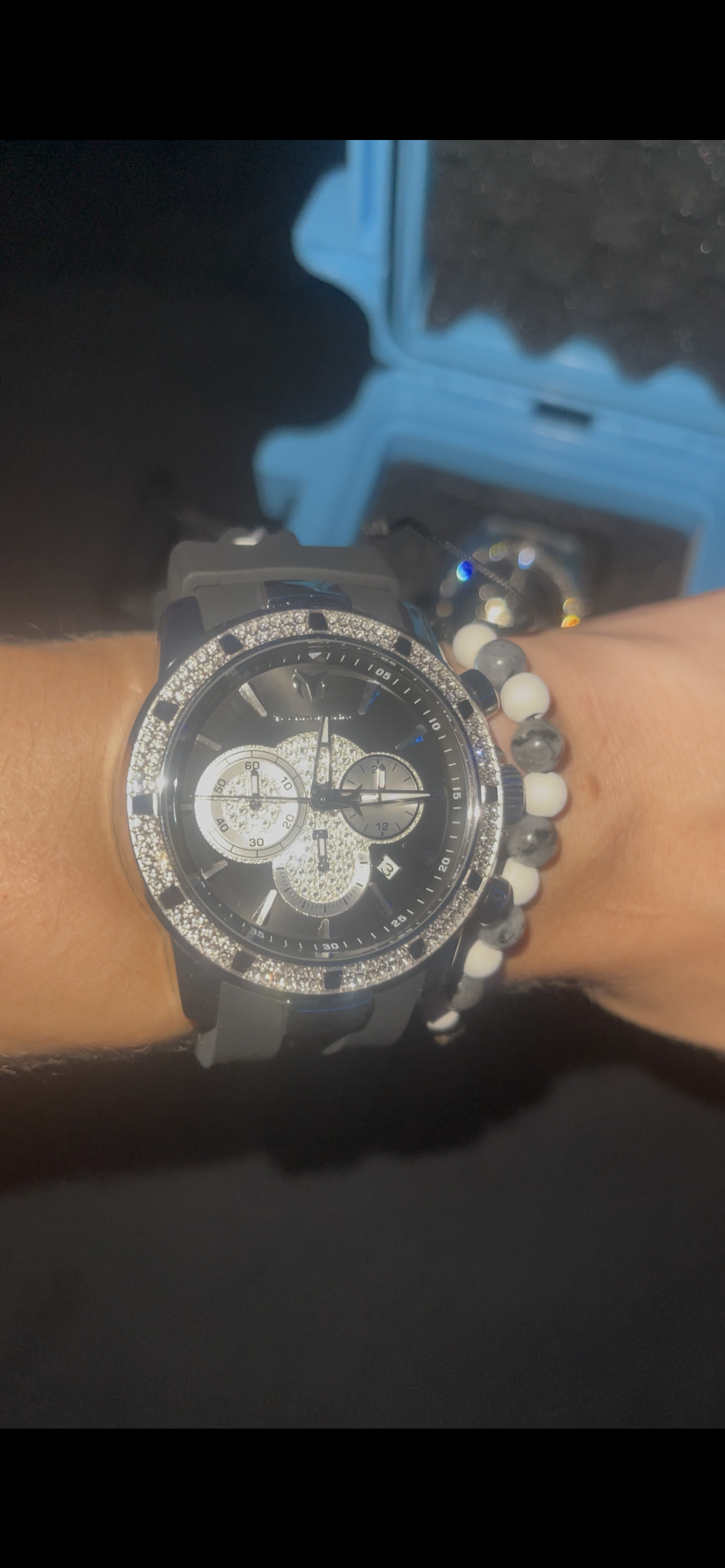 💎 TECHNOMARINE UF6 ICED OUT 💎